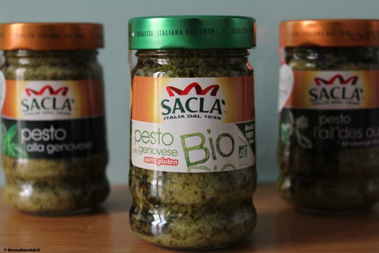 Les sauces Pesto alla Genovese de Sacla : mon test