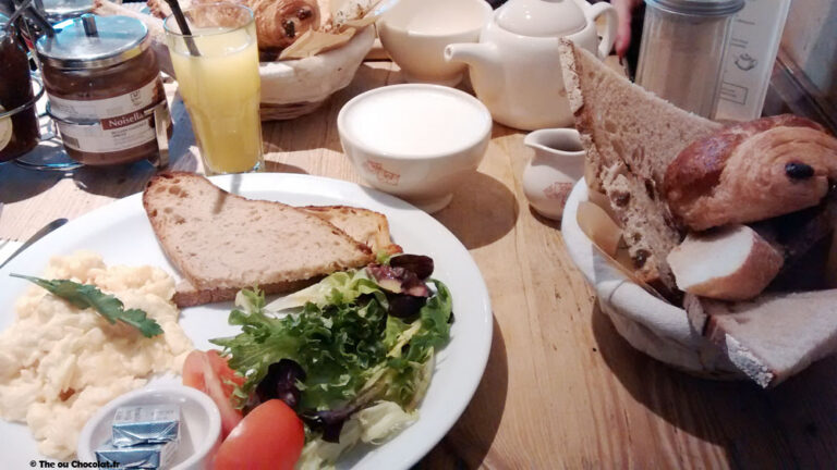 Le brunch du Pain Quotidien à Londres, Soho (fermé)