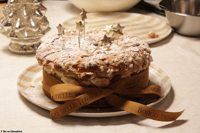 Recette du panettone artisanal italien farci à la glace vanille